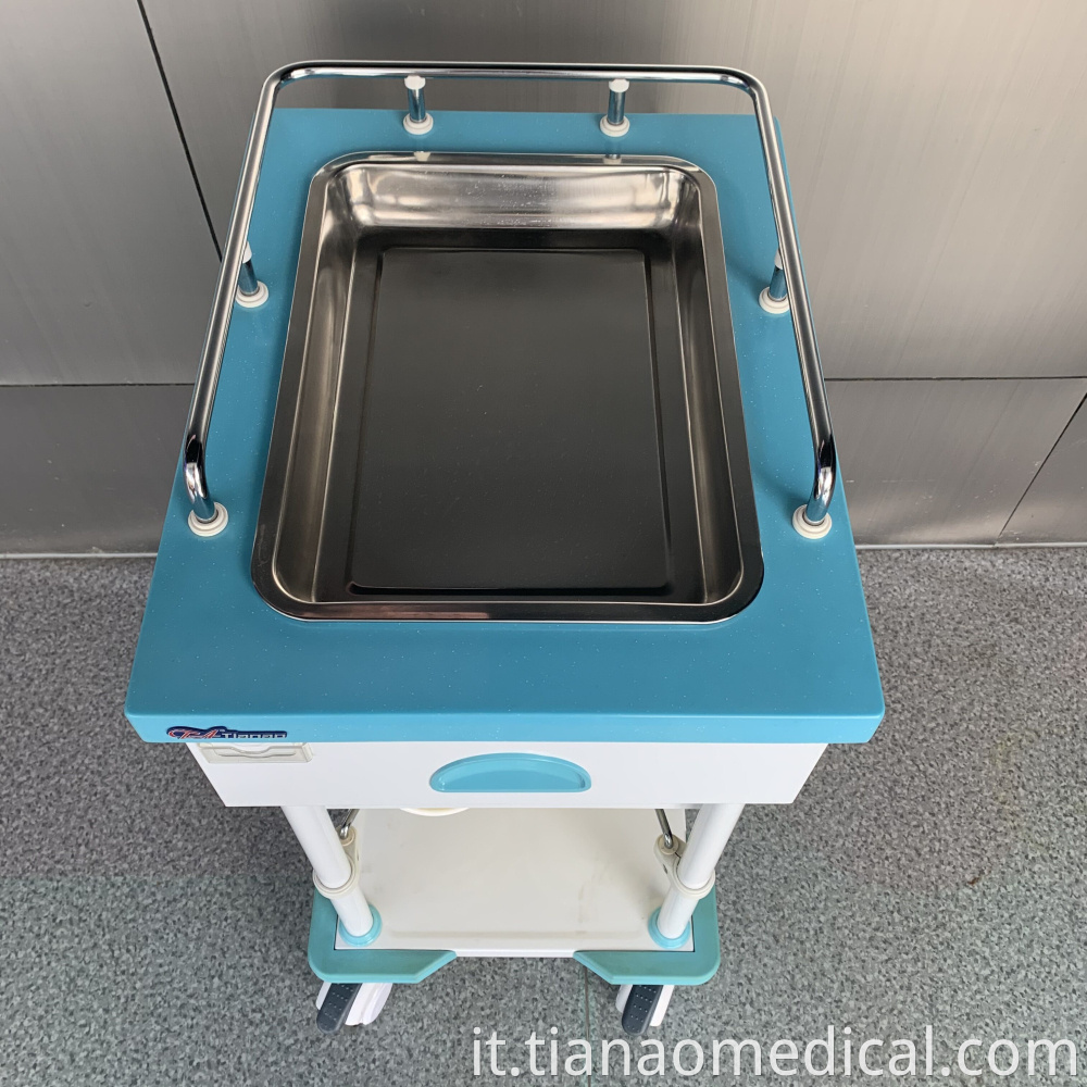 Hospital Steel Treatment Trolley